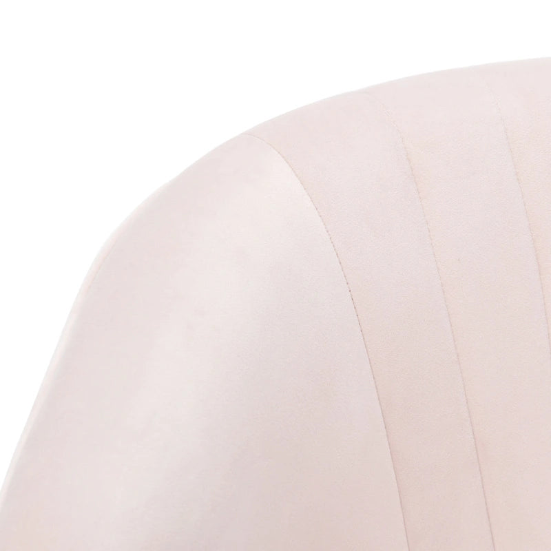 Fauteuil d'appoint en velours à dossier haut capitonné avec pieds dorés, noir